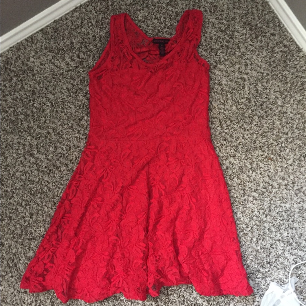 Material Girl Red Dress